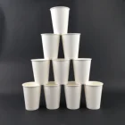 Custom set high quality fun white paper cups