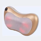 Hot sale electric shiatsu neck and back massage pillow with heat