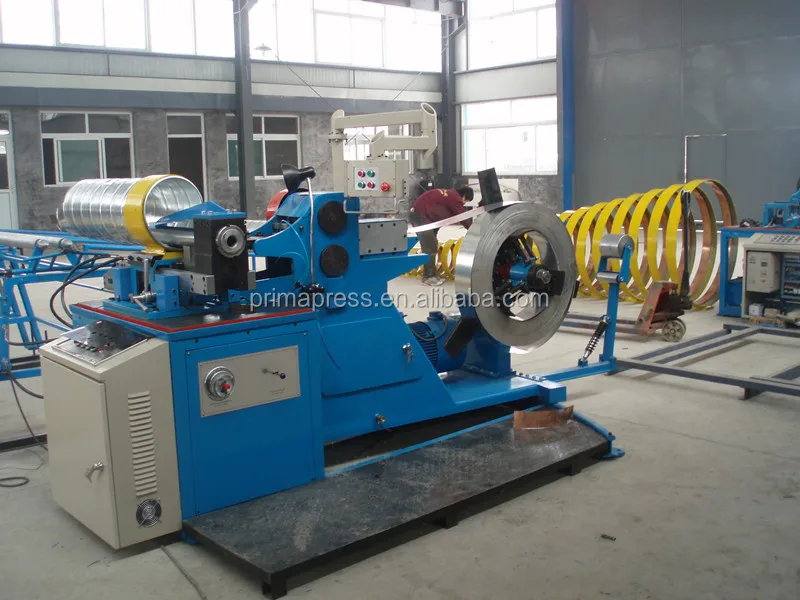 spiral ducting machines