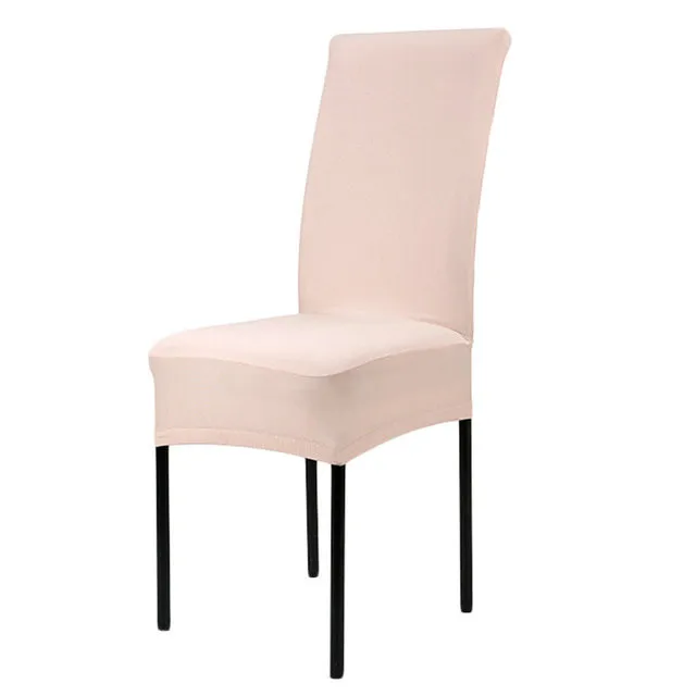 New Year Home Chair Cover wedding decoration Solid Colors Polyester Spande Dining Chair Covers For Wedding Party Chair Cover