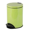 New desgin bedroom kitchen metal trash can home usage stainless steel rubbish bin with slow down function