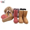 CF016-5825 VAA Classical Design 100% Australian Double Face Sheepskin EVA Boots For Women