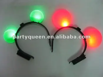 LED mickey mouse ears headband G-P041, View LED mickey mouse ears