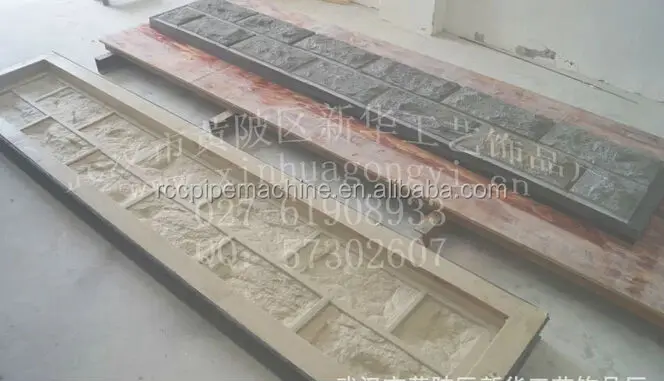 Decorative Concrete Molds Polyurethane Mould For Artificial Stone
