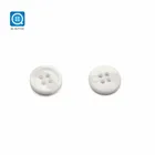 SK China 4 Holes Garland Fine Edges Polyester/Resin button white Shirt Fashion Suit buttons