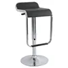 high quality stainless steel base adjustable high bar stool