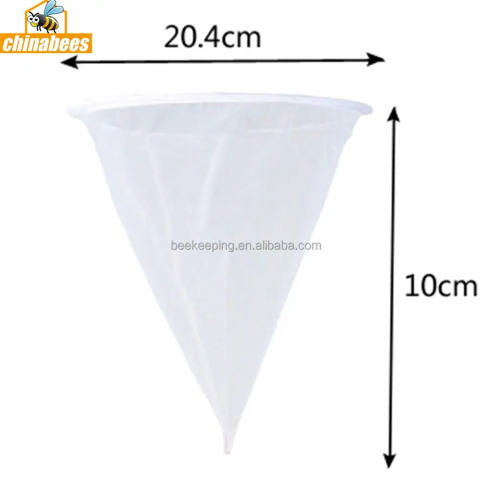 Bee Honey Strainer Filter Screen Filter Net Beekeeping Equipment