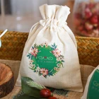 Wholesale Cotton Candy Packaging Drawstring Bags custom shoe bags