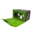 Discount off 3d glasses vr viewer google cardboard vr 2 paper virtual reality vr equipment