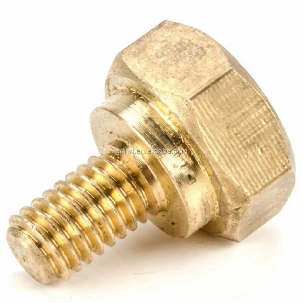 all size of knurled shoulder head brass machine bolt thumb screw