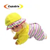 Fashion style 10" battery operated crawling and dancing baby doll with crying,singing