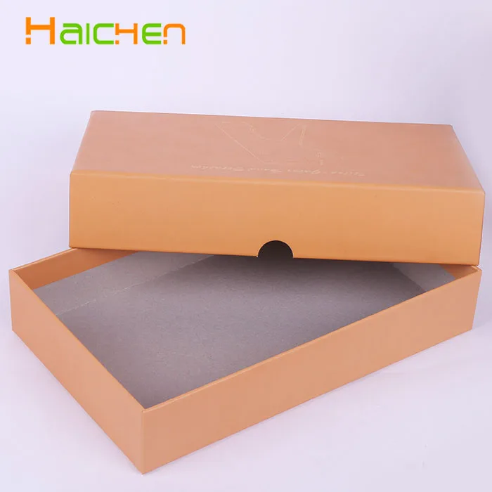 latest custom clothing paper packaging box