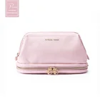 P.Travel New Pattern Waterproof Pu Leather Women Travel Makeup Cosmetic Toiletry Makeup Kit pouch