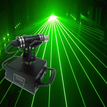 green laser party light