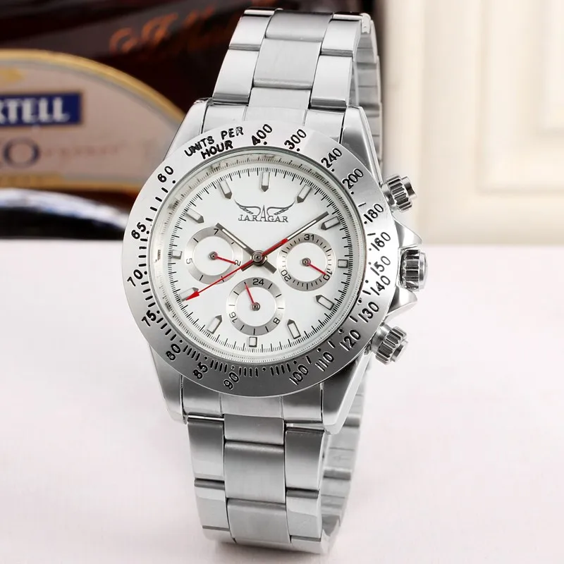 China Wholesale Jargar automatic mechanical movement designer inspired watches at cheap, reloj hombre