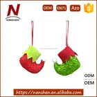 2018 Christmas elf boot christmas decorations made in china