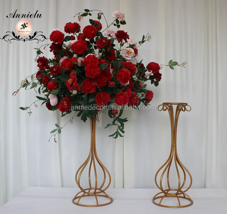 ANNIELU High Quality Cheap Wedding Table Centerpiece Wedding Party Event Decoration Flower Stand