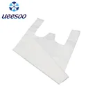Wholesale Eco-Friendly PLA Biodegradable Thicken Household T-shirt Plastic Trash Bag Garbage In Roll