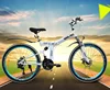 24/26 inch foldable mountain bike/Bicycle with Shi-ma-no derailleur/cheap steel frame bike