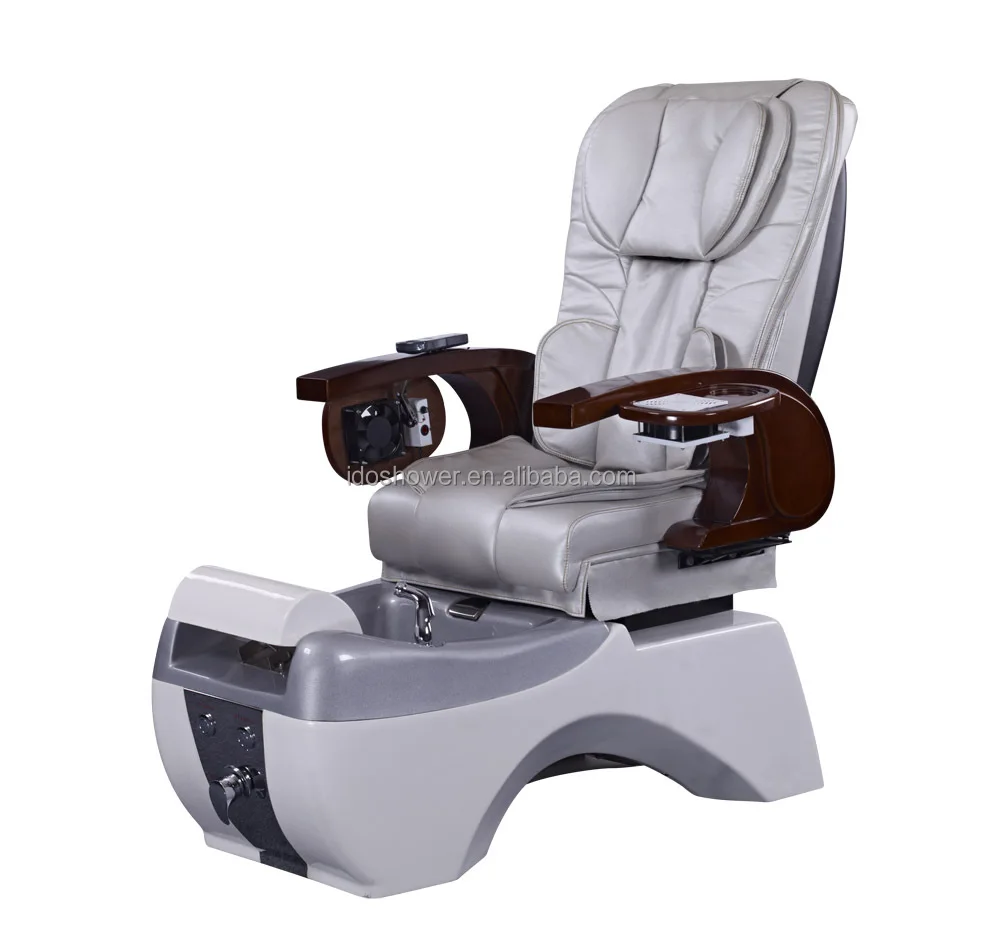 Mobile Pedicure Chairs With Foot Spa Basin Uses For Ergonomic