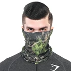 Multifunctional Seamless Bandana Hoodie 100% Polyester Material Fresh Patten Stretch Outdoor Activities Bandana