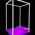 Fashion show acrylic platform with LED light show stage