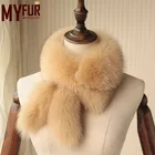 Winter Hot Sale Warm And Luxury Faux Fox Fur Scarf For Women