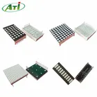 3mm Dot matrix 5x7 display common cathode 22.8*39.1mm dot matrix dual color red & green