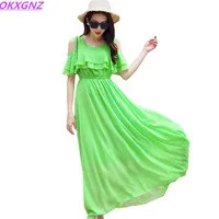 YAGENZ-Lotus-Leaf-Chiffon-Dress-woman-2017-Summer-Style-Boho-Long-Dress-Pure-Color-Round-Neck.jpg_200x200