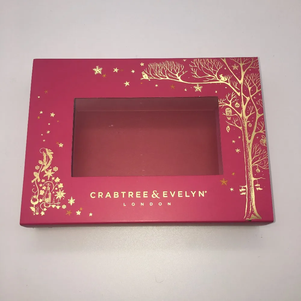 luxury design cardboard paper perfume box