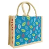 wholesale high quality eco friendly New design Jute shopping tote bag
