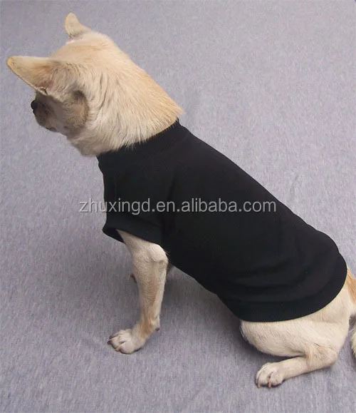 パーソナライズdiyプレーン綿卸売犬のシャツ仕入れ・メーカー・工場