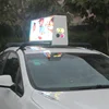 3G/4G Wifi ,USB double side fullcolor advertising led sign taxi top led display waterproof