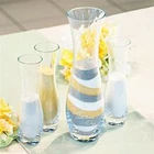 Bulk Colored Decorative Artificial Glass Sand for wedding vase filler