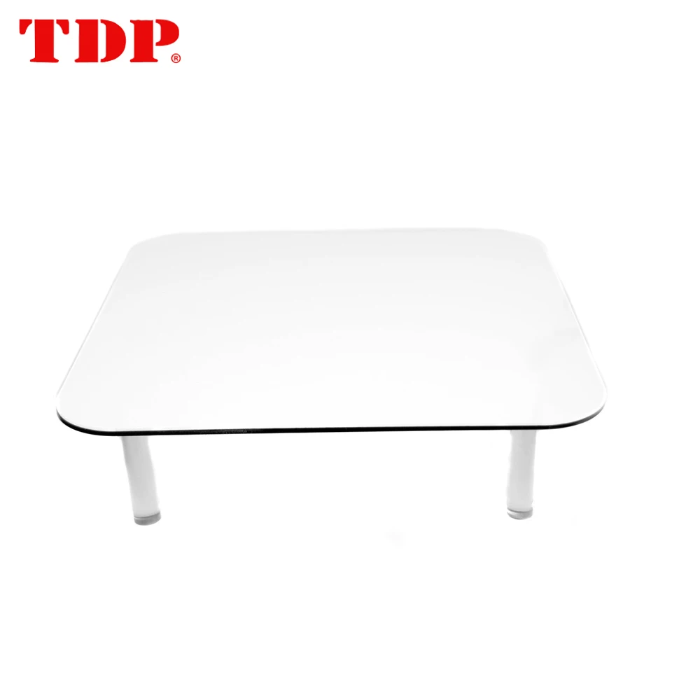 Customized Modern Style Acrylic Dining Table On Lving Room Are Removable For Convenient