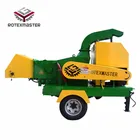 Forest Machinery Large Capacity Diesel Engine Wood Chipper
