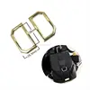 Custom gold bag parts accessories handbag hardware D ring decorative buckles casting