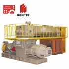Full automatic vacuum clay brick making machine line