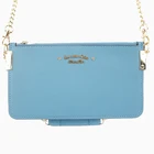 Gorgeous Genuine Saffiano Leather Crossbody Phone Pouch for Women