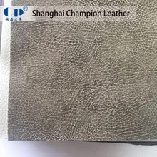 Hot Sale 1.2mm Thick Wire Lines Texture PU Synthetic Leather Material For Shoes