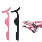 Wholesale Eyelash Extension Tweezer Eye Pink Custom Private Label Lash Applicator