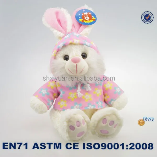 super soft names stuffed toys bunny with clothes