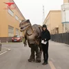 Robotic walking T-Rex costume was used for special holiday or dinosaur park