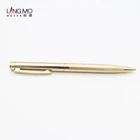 Factory direct sale promotional gifts customized logo thin metal pen