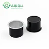100ml snack packaging aluminum round tin metal tin can with easy open end