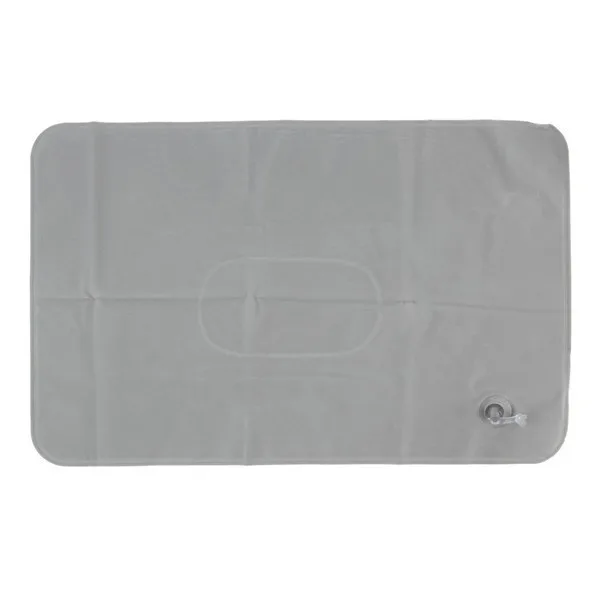 1pc Outdoor Portable Folding Air Inflatable Pillow Double Sided Flocking Cushion for Travel Plane Hotel Hot Worldwide