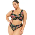 Cikini 2019 Plus Size Swimwear print Floral High Waist Bikini swimsuit