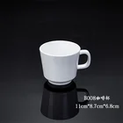 Hot Sales Melamine Cups Wholesale Cheap Hotel Unbreakable 200ml Tea Cups White melamine cup with handle