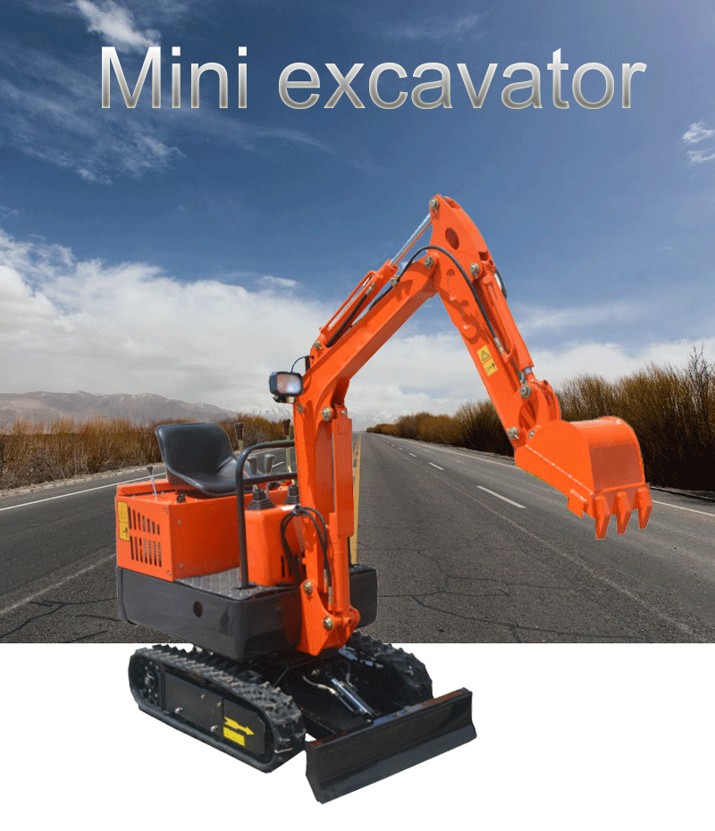 micro digging excavator