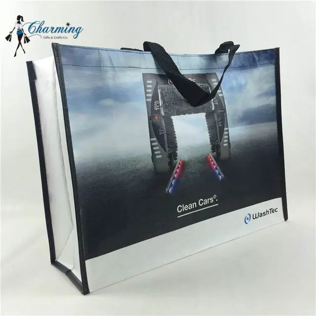 fashionable foldable pp non woven bags waterproof laminated bag